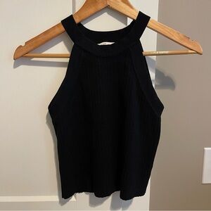 She + Sky Knit Halterneck Tank